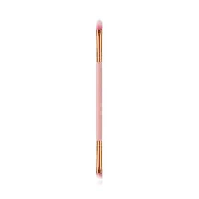 Wholesale High Quality Free Sample Pink Color Eye Brow  Shadow Foundation Single Makeup Brush