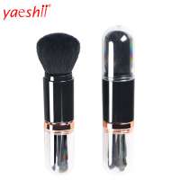 Yaeshii 4 In 1 Multi-functional Personalized Makeup Brush Include Sponge Concealer Brush Head Eye-shadow Contour Blush Brush