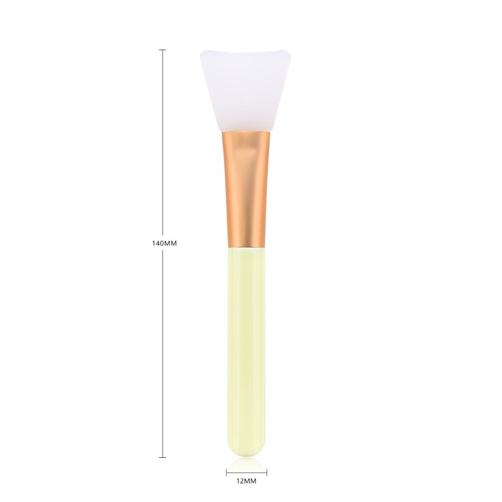 10 Years Factory Professional Custom Logo Beige Silicone Unique Makeup Brushes Glitter